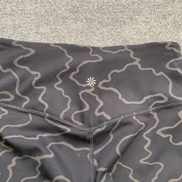 Athleta Leggings Womens XS Extra Small Multi Elation Train Textured 7/8 Tight - Picture 11 of 13